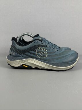Topo Athletic Ultraventure 4 Trail Running Shoes Women 9.5 Stone/Grey Vibram